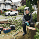 Responsable de retirar un árbol caído en propiedad privada