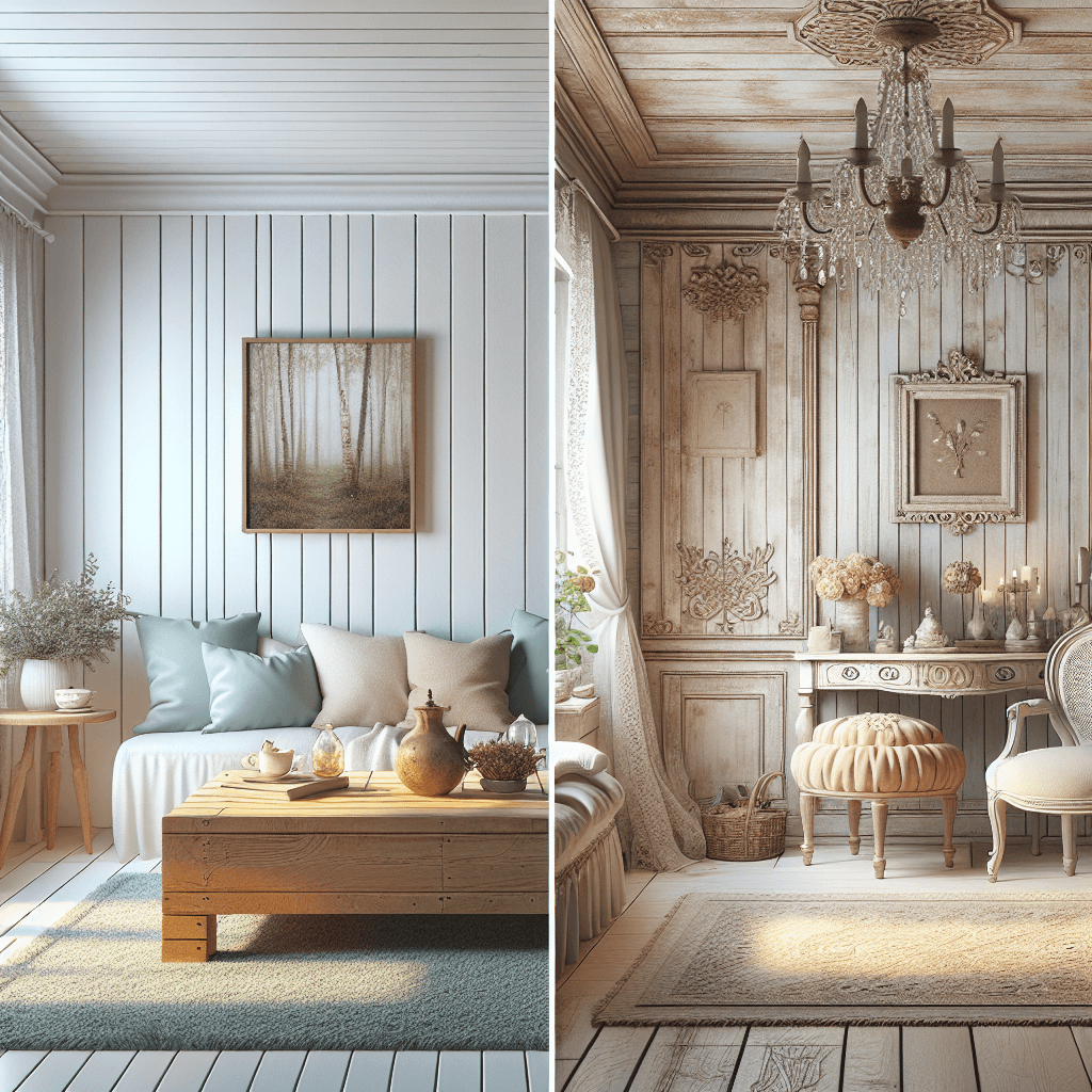 Shiplap o beadboard: qué revestimiento elegir para tu hogar