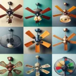 Tipos de ventiladores de techo para habitaciones frescas