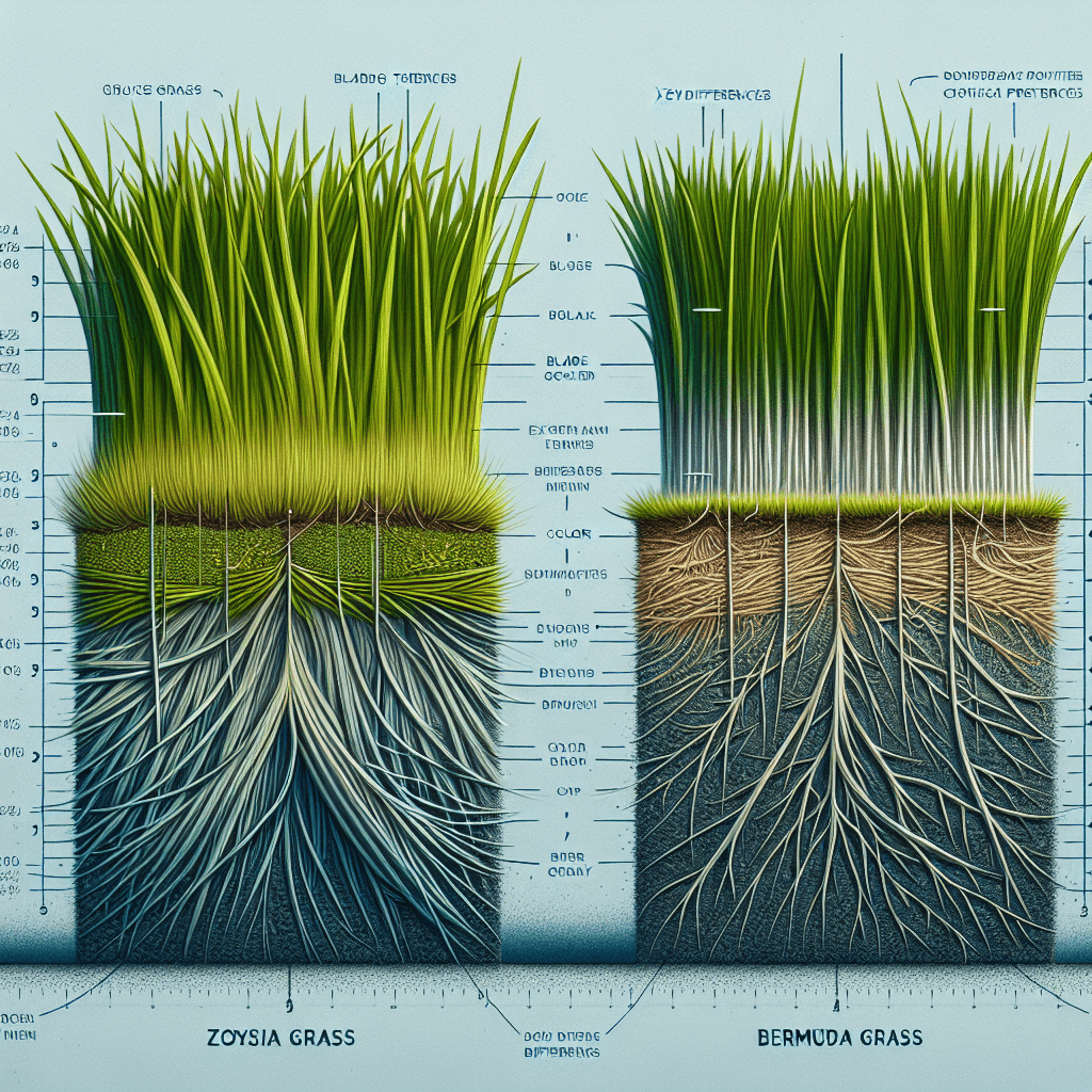 Zoysia vs. Bermuda Grass: Cuáles son las diferencias clave